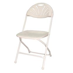 Materiel chr pro Chaise Pliante Modèle Boston M4   Blanche   Lot de 8 - blanc plastique polypropylène 0652217690972_0