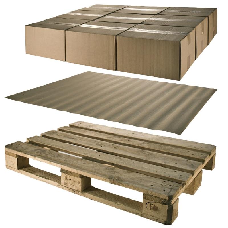 Papier anti-glisse - intercalaire pour palettes - stabilisation des charges - Réf. ANTIGLISS_0