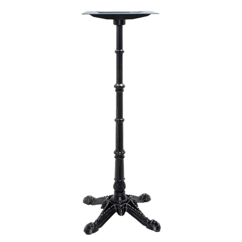Pied de table fonte mange debout Bistrot 4 branches -_0