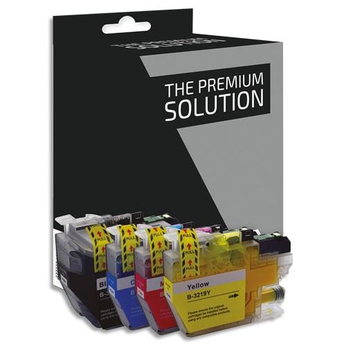 Psn cartouche compatible jet d'encre noir cyan magenta jaune brother lc3219xl, b8b3219xlb/cl_0