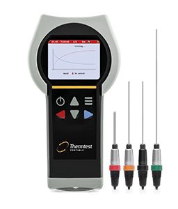 Instrument pour mesurer la conductivité et la température dans le sol