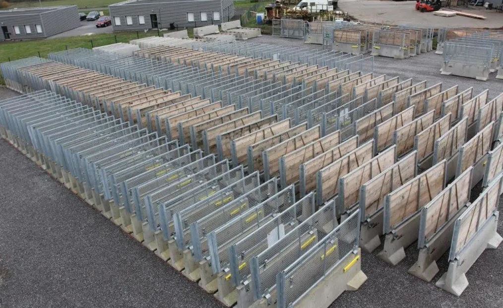 Barrière de chantier d'occasion