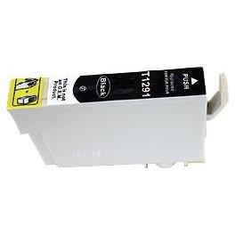 Cartouche compatible Epson Stylus SX420W/SX425W/525WD/620FW (C13T129140) - Puce Black 14,5ml - Réf. 081291BK_0
