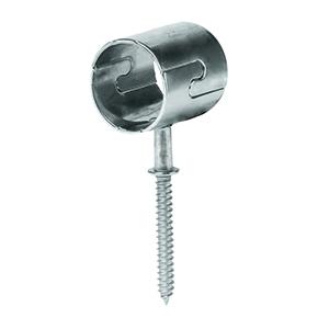 Colliers de fixation avec vis à bois AISI 304 - Réf : PF4P - Dimensions 15mm et 18mm_0