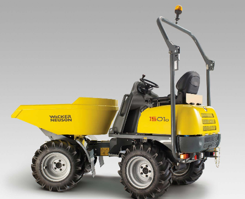 Dumper à pneus Wacker Neuson girabenne 800 L - 1320 kg à vide, capacité benne 0,80 m3_0