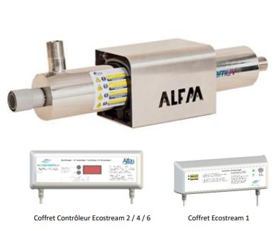 Ecostream UV - Stérilisateur d'eau bactériologique avec biodosimétrie et lampes High Output_0