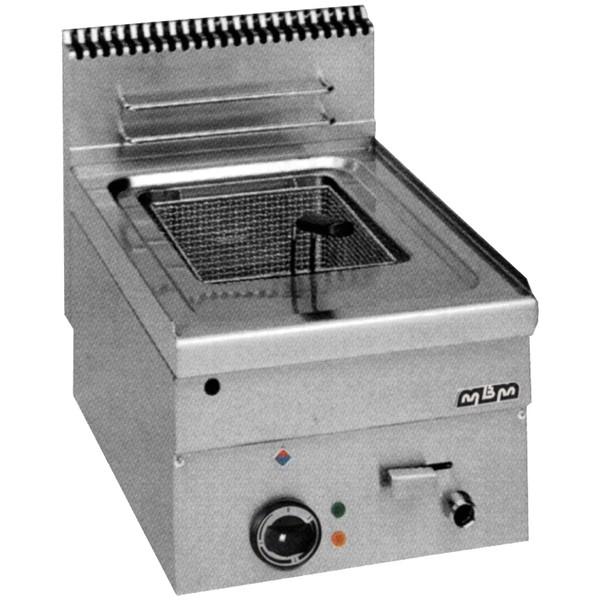 Friteuse gaz professionnelle MBM - 8 litres - Brûleur haute performance - Température réglable 90°C à 190°C_0