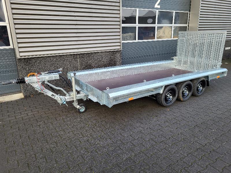 GTM 4m x 1m50 Gooseneck porte engin 3 x essieux 1800 kg_0