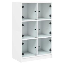 Helloshop26 - Buffet bahut commode armoire meuble de rangement organisateur cuisine salle de séjour salon haut avec portes 68 x 37 x 02_0032226 - 300_0