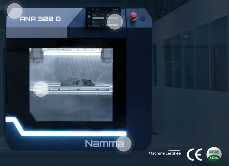 Imprimante 3D industrielle à  2 têtes d'impression filaments et granulés, robuste et intuitive  - ANA 300 G_1