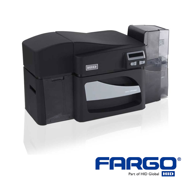 Imprimante de carte pvc - Fargo DTC4500e double Face/USB-Ethernet - 55100_0