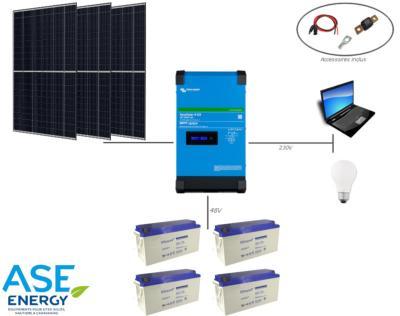 Kit solaire autonome 1000w 48v-230v easysolar_0