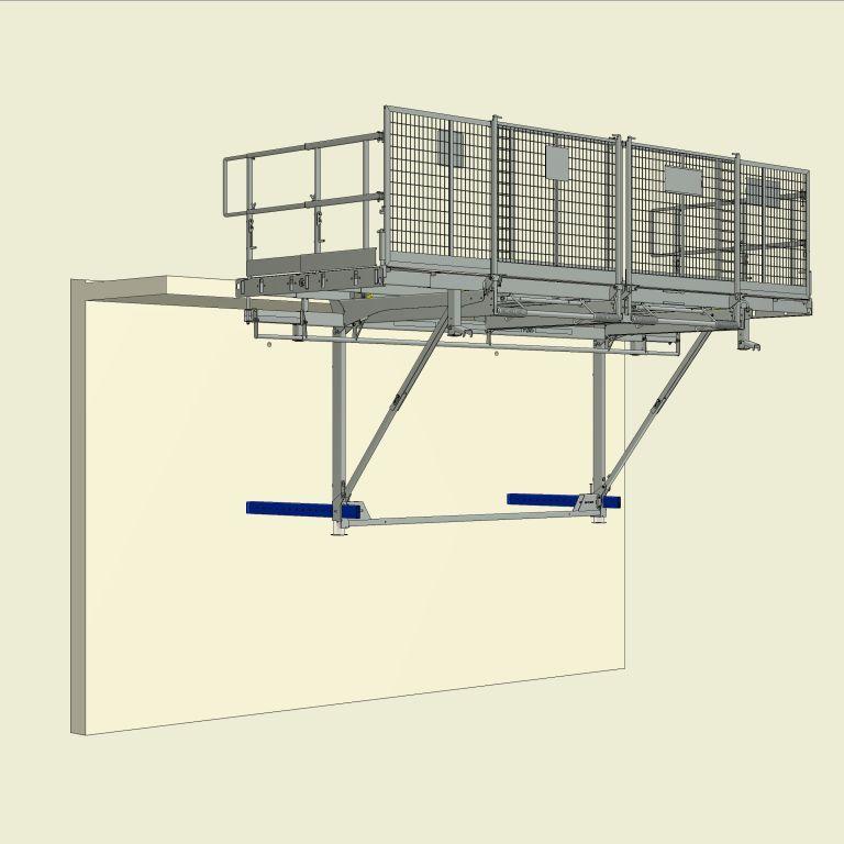 Plateformes de travail Husseo 200 - Modules de 1,30m à 6,00m - Extensions télescopiques intégrées_0