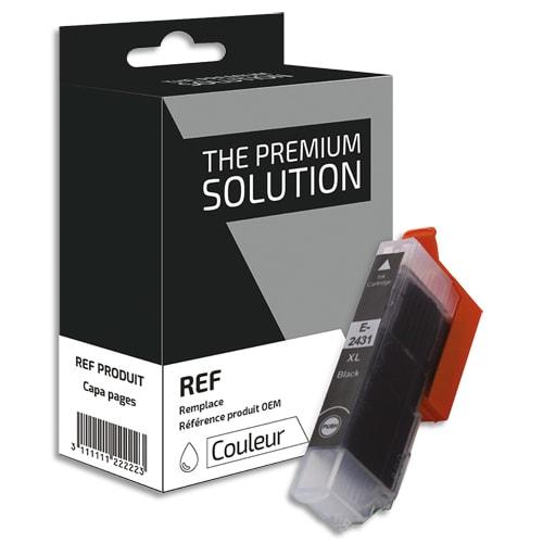 Cartouche compatible jet d'encre noir Epson T2431 - Éléphant, C8E2431 - pour imprimantes Epson_0