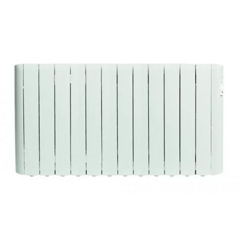 Radiateur électrique à inertie fluide, 700 W, inter digital programmable,  blanc