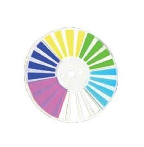 ROUE DE RECHANGE COULEUR SCINTILLANTE POUR KIT DE LED À FIBRE OPTIQUE 5W - BC-ELEC