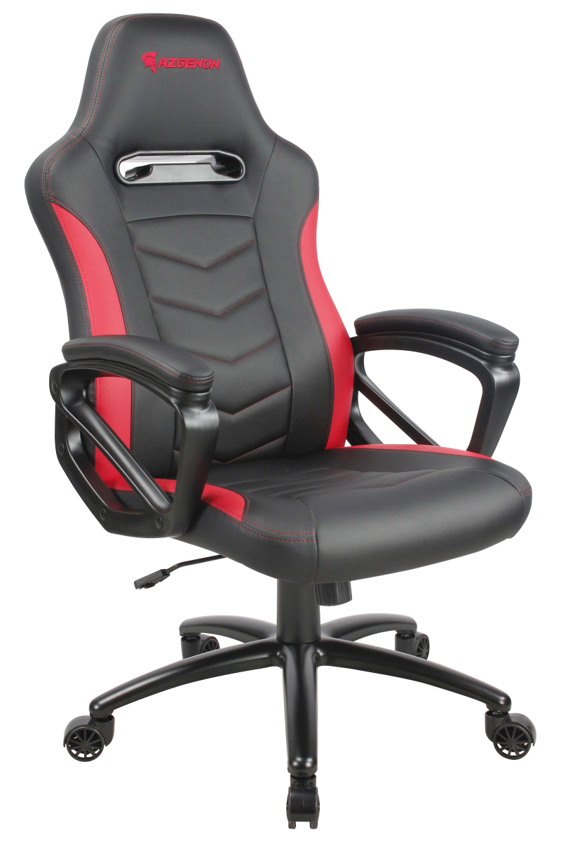Siège au design racé robuste et très confortable, poids maximal 120 kg - AZGENON Z100 ROUGE - Réf : AZG_Z100_BKRED_0