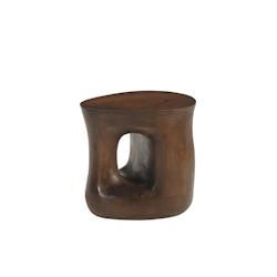 SIT Möbel Table d'appoint | Avec compartiment ouvert | Manguier massif, marron | L 40 x P 36 x H 41 cm - marron Bois massif 14772-30_0