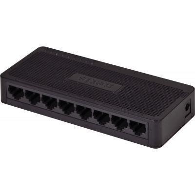 Switch réseau 8 ports RJ45 - 10/100 Mbps - Détection automatique droit croisé - Garantie 3 ans_0