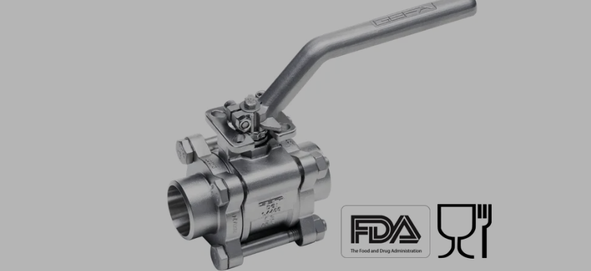 Vanne à boisseau sphérique revêtue PFA - Industries chimique, cosmétique et alimentaire - Résistance aux fluides corrosifs_0