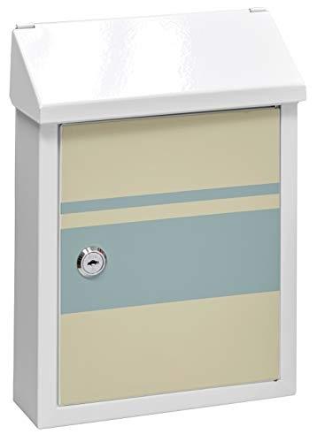 ARREGUI E5721-STR - Boîte aux lettres décorative avec sérigraphie blanche - Petite taille et acier galvanisé résistant_0