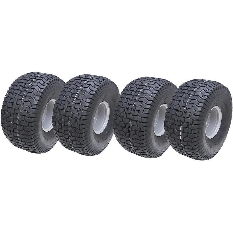 22x11.00-8 pneu herbe, Wanda P512 sur 100mm PCD, tondeuse autoportée, 4ply - jeu de 4 -_0