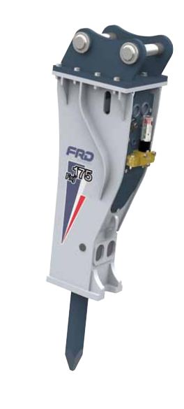 Brise-roches hydraulique FXJ175 - porteur 12-21t, 1015kg, 2043mm hauteur_0