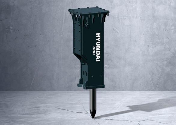 Brise-roches Hyundai HRB030 - 129 kg, 1331 mm, débit d'huile 20-30 l/min, 88-117 bar, 700-1200 bpm_0
