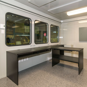 Bureau modulaire d'usine avec panneaux acoustiques haute performance - Bâtiments modulaires Mecart_0