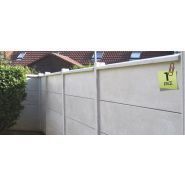 Clôtures en béton PL - DBV - Poids 77 kg - Plaques lisses_0