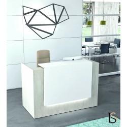 Comptoir d'accueil Z2 finition béton - Officity - Mobilier moderne et design_0