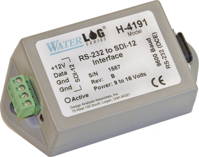 Convertisseur de signal, rs-232 / sdi-12, waterlog h-4191_0