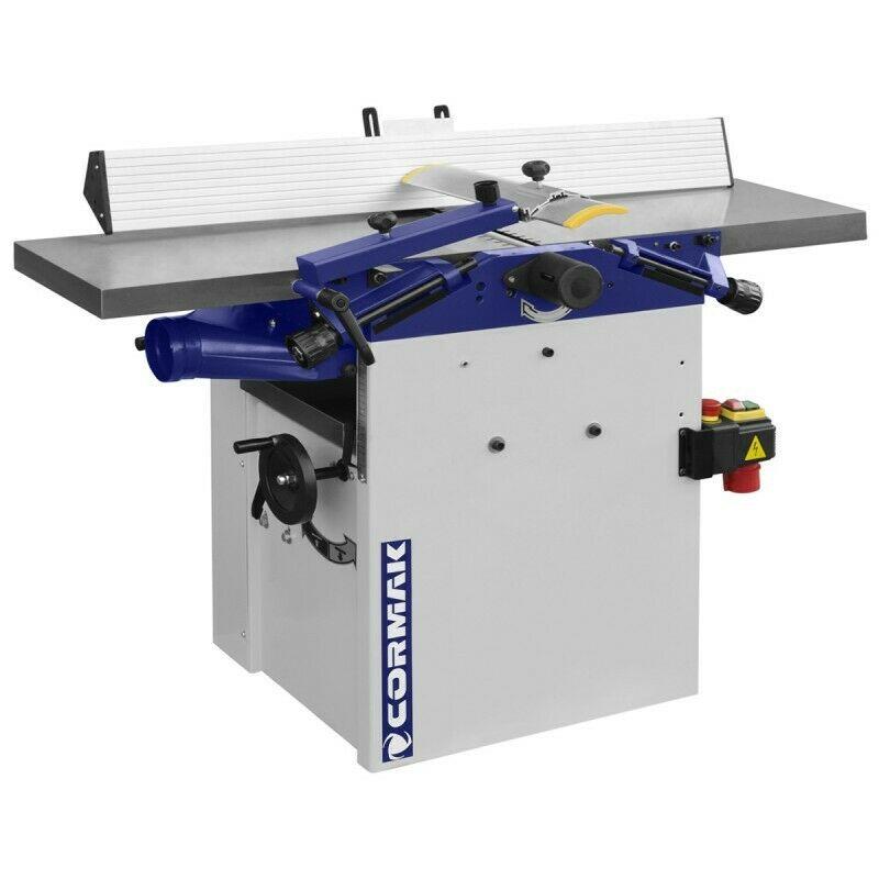 Dégauchisseuse-raboteuse 310mm Cormak PT310QS - arbre hélicoïdal, tables en fonte et fonctionnement silencieux_0