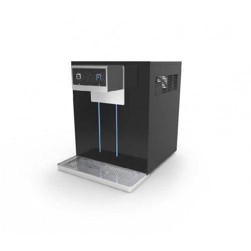 Fontaine à eau réfrigérée professionnelle à poser - 65 L/h - Modèle HI-CLASS-TOP65IB-AC - Noir_0