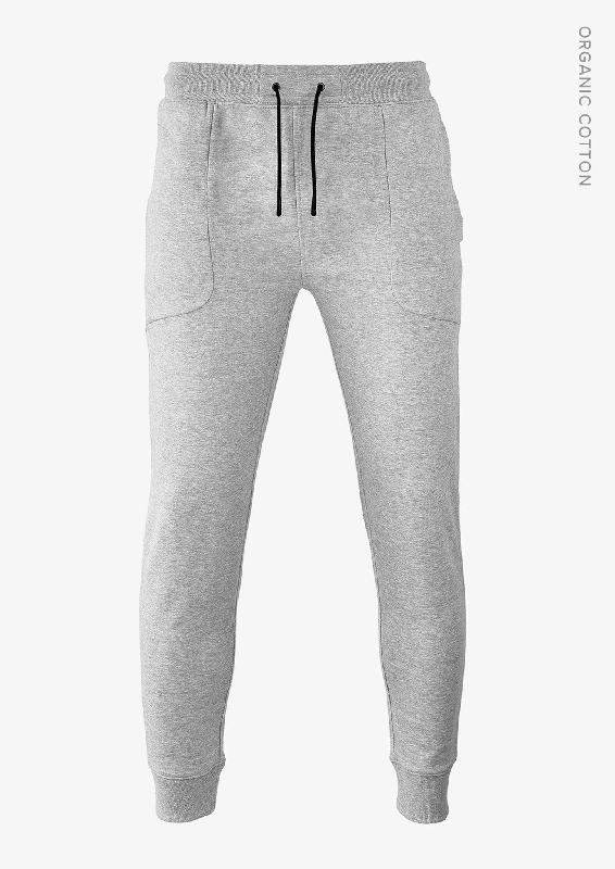 Pantalon de jogging unisexe - Gris chiné - Franklin - Nimbus_0
