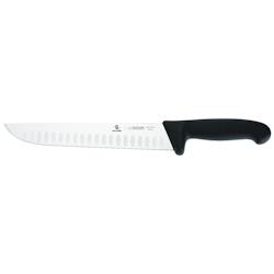 Giesser Couteau de boucher alvéolé manche noir 23 cm Giesser - 099047 - inox 099047_0