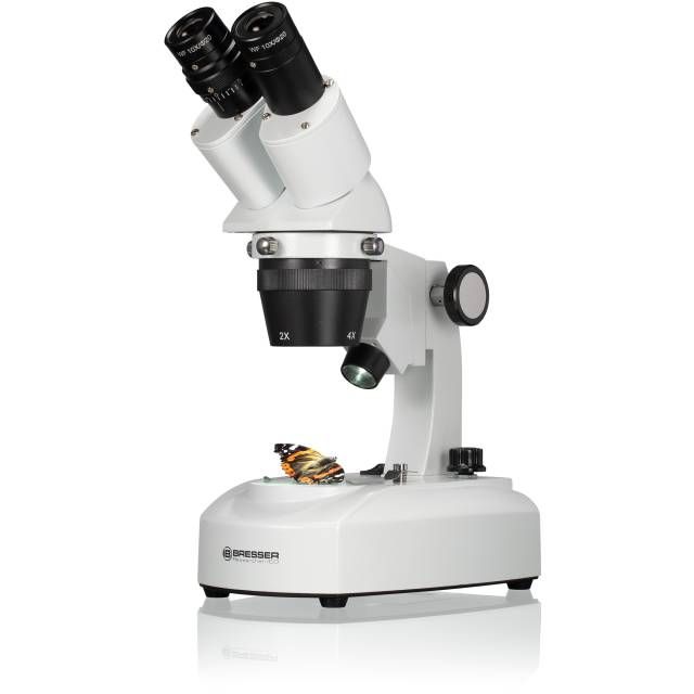 Loupe binoculaire Bresser Researcher ICD LED - Grossissement 20x-80x - Éclairage incident et transmis_0