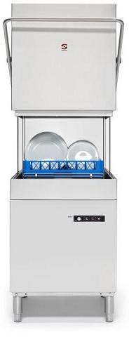 Lave-vaisselle à capot Sammic P-100 - paniers 500x500 mm - cycles 120s - puissance 6,75 kW_0