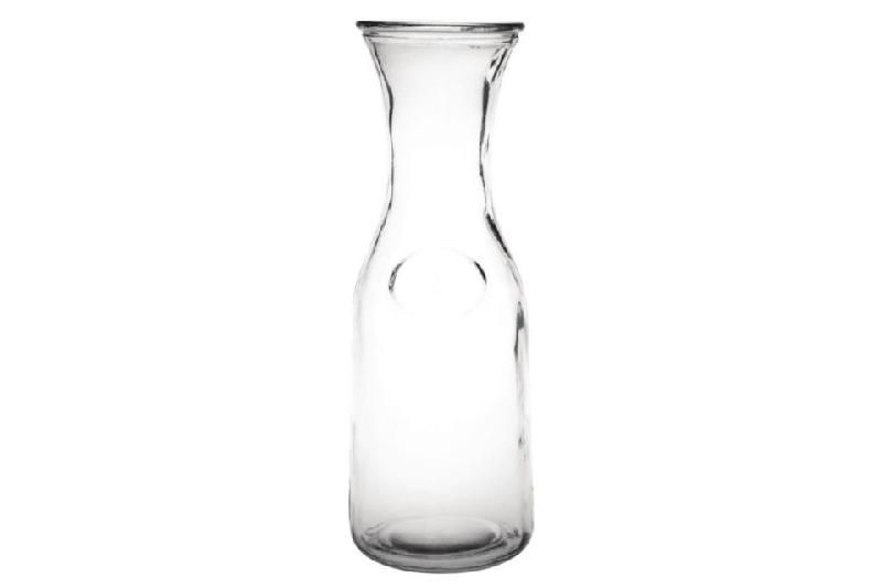 LOT DE 6 CARAFES EN VERRE OLYMPIA - 1 L