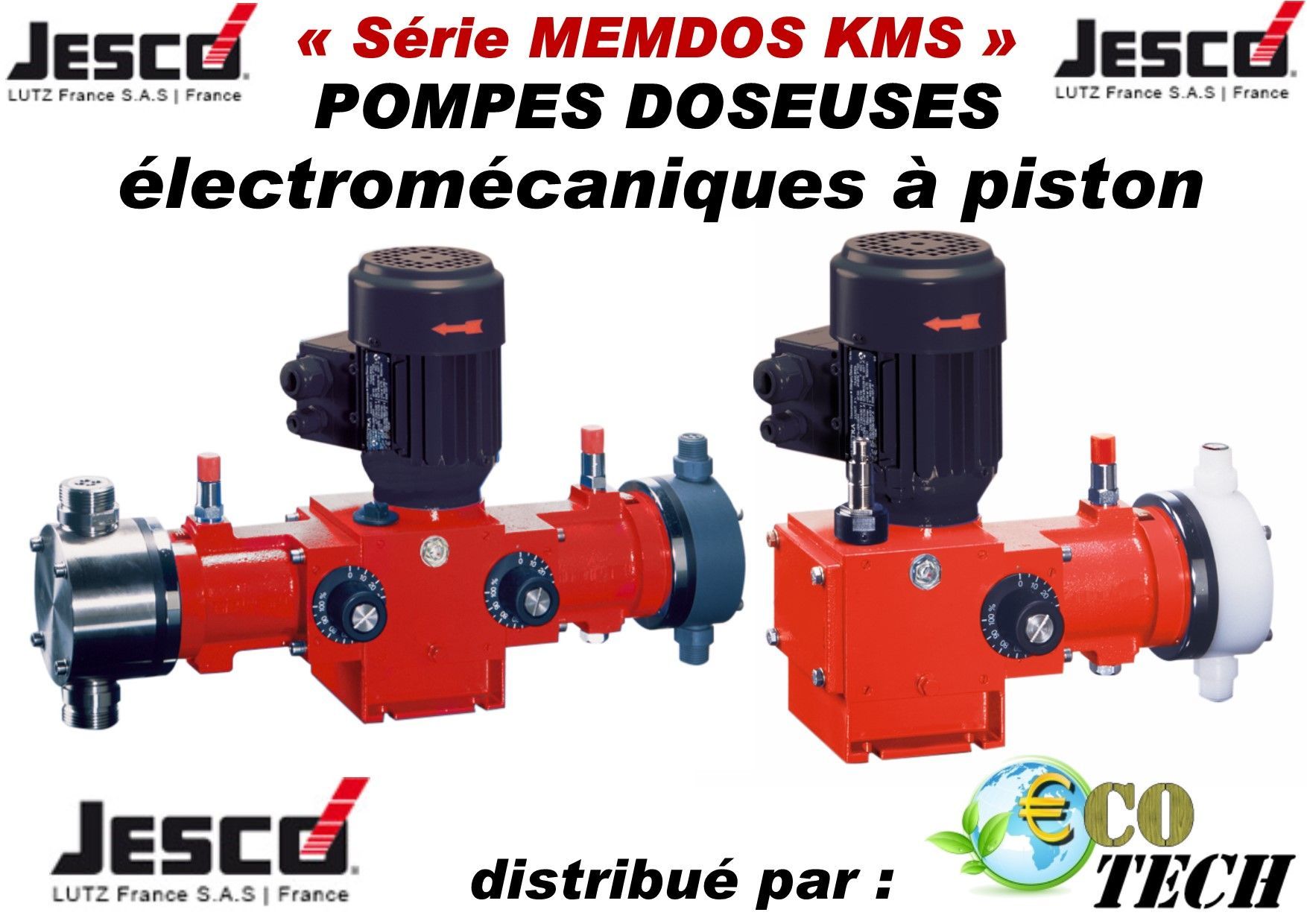 Luts Jesco série Mendos KMS - Pompes doseuses électromécaniques à piston précises et flexibles_0