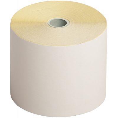 Paquet de 10 bobines 76x70x12 mm - 2 plis autocopiants - 57g/m² - 25m (+/- 2m) - Pour calculatrices imprimantes et caisses enregistreuses_0