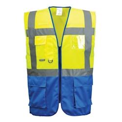 Portwest - Gilet HV Jaune / Bleu Roi Taille S - S jaune 5036108215102_0