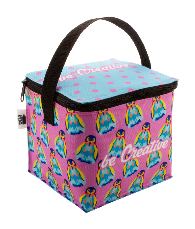 Sac isotherme sur mesure - polyester RPET 600D - doublé aluminium - 4 cannettes 0,33L_0