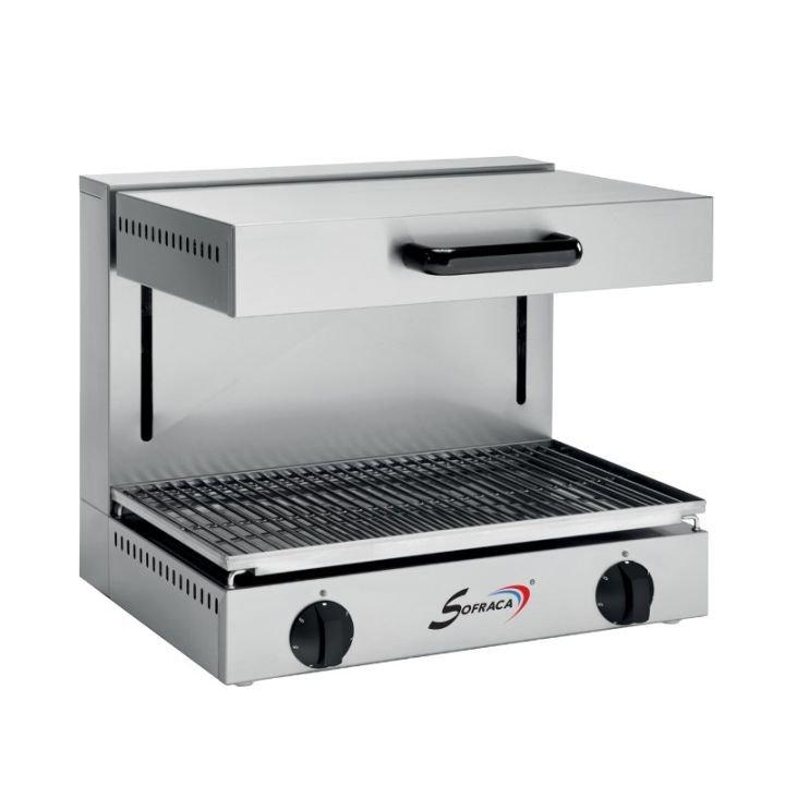 Salamandre Électrique Sofraca L60 – Plafond Mobile, 4 000 W, Inox, 400V - TRI_0