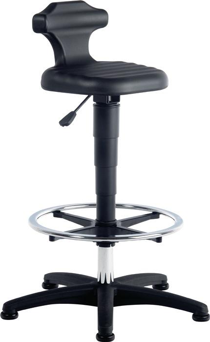 Siège assis-debout Flex mousse intégrale réglage de la hauteur du siège 510-780mm avec anneau de pied BIMOS_0