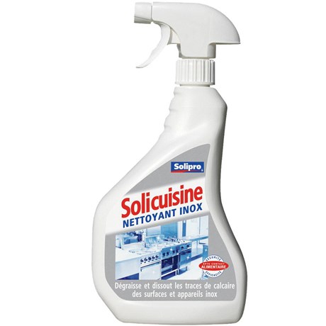 SOLI INOX NETTOYANT PULVÉRISATEUR 750 ML