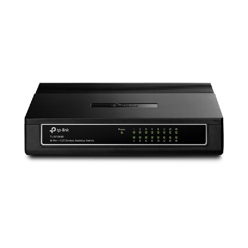 TP-Link TL-SF1016D commutateur réseau Fast Ethernet (10/100) Noir_0