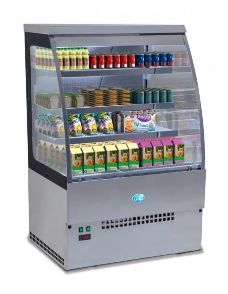 Vitrine libre service - Froid ventilé - Référence: SIENA 1200 SELF INOX_0