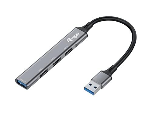 Equip 128960 - Hub USB 3.2 Gen 1 Type-A - 4 ports - Aluminium - 5000 Mbit/s_0