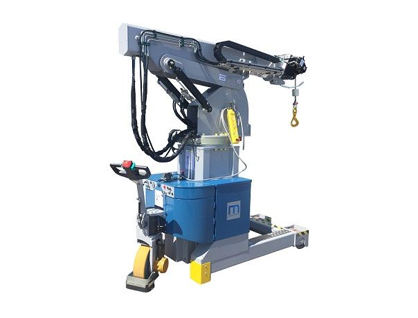 Mini-grue électrique 35MT 3x1 FCT - Mobilev Cranes - 3500 kg - Pour plasturgie et changement de moules_0